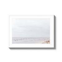 Malibu Beach - Large / White / Matted