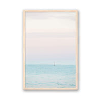 Carly Tabak Print MEDIUM / Natural / FULL BLEED Sunset Sail - Newport Beach