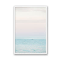 Carly Tabak Print MEDIUM / White / FULL BLEED Sunset Sail - Newport Beach
