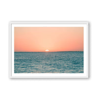Carly Tabak Print MEDIUM / White / MATTED Fire in the Sky