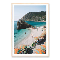 Jessica Wright Print GALLERY / Natural / MATTED Monterosso, Italy