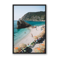 Jessica Wright Print Large / Black / FULL BLEED Monterosso, Italy