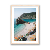 Jessica Wright Print SMALL / Natural / MATTED Monterosso, Italy