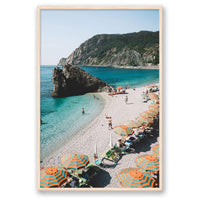 Jessica Wright Print STATEMENT / Natural / FULL BLEED Monterosso, Italy