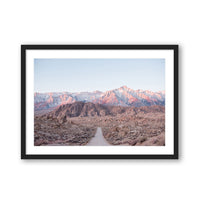 Kim and Nash Finley Print SMALL / Black / MATTED Beyond the Boulders