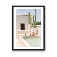 Kim and Nash Finley Print SMALL / Black / MATTED Summers in Marrakesh