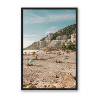 Michelle Halpern Print Large / Black / FULL BLEED Clifton Beach