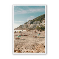 Michelle Halpern Print Large / White / FULL BLEED Clifton Beach