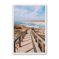 Michelle Halpern Print Large / White / FULL BLEED Portugal Coast