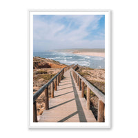 Michelle Halpern Print Large / White / MATTED Portugal Coast
