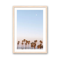 Michelle Halpern Print SMALL / Natural / MATTED Moon Palms