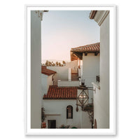 Michelle Halpern Print STATEMENT / White / MATTED Hotel Californian