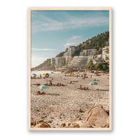 Michelle Halpern Print X-LARGE / Natural / FULL BLEED Clifton Beach