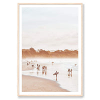 Salty Luxe Print STATEMENT / Natural / MATTED Surf Highway, Byron Bay