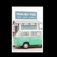 Malibu Pier - Statement / White / Full Bleed