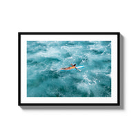 The Paddle Out - Large / Black / Matted