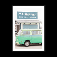 Malibu Pier - Gallery / Black / Matted