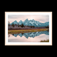 The Grand Tetons - Gallery / Natural / Matted