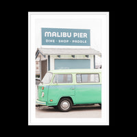 Malibu Pier - Gallery / White / Matted
