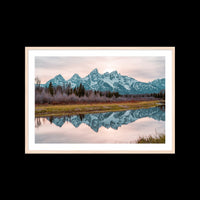 The Grand Tetons - Large / Natural / Matted