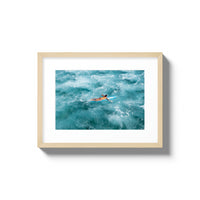 The Paddle Out - Small / Natural / Matted