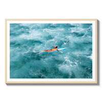 The Paddle Out - Statement / Natural / Matted