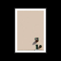 Beige Miniatyr Wall - X-Large / Black / Matted