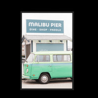 Malibu Pier - Statement / Black / Full Bleed