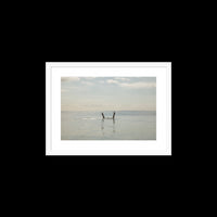 Peace Below - Small / White / Matted