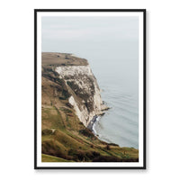 Alex Reyto Print GALLERY / Black / MATTED Dover Cliffs, England