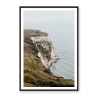 Alex Reyto Print Large / Black / MATTED Dover Cliffs, England