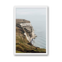 Alex Reyto Print SMALL / White / FULL BLEED Dover Cliffs, England