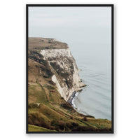 Alex Reyto Print STATEMENT / Black / FULL BLEED Dover Cliffs, England