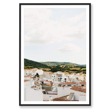 Alex Reyto Print STATEMENT / Black / MATTED Ferreries, Menorca
