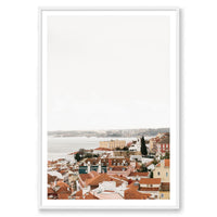 Alex Reyto Print STATEMENT / White / MATTED Lisbon
