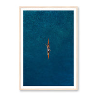 Andrea Caruso Print Large / Natural / MATTED Canoe