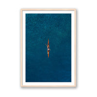 Andrea Caruso Print MEDIUM / Natural / MATTED Canoe