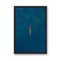 Andrea Caruso Print SMALL / Black / FULL BLEED Canoe