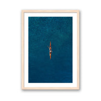 Andrea Caruso Print SMALL / Natural / MATTED Canoe