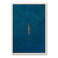 Andrea Caruso Print X-LARGE / Natural / FULL BLEED Canoe