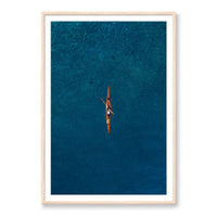 Andrea Caruso Print X-LARGE / Natural / MATTED Canoe