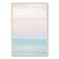 Carly Tabak Print GALLERY / Natural / FULL BLEED Sunset Sail - Newport Beach