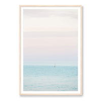 Carly Tabak Print GALLERY / Natural / MATTED Sunset Sail - Newport Beach