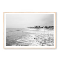 Carly Tabak Print GALLERY / Natural / MATTED Surfs Up San Diego