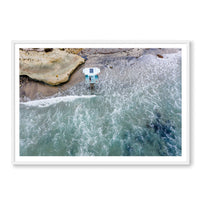 Carly Tabak Print GALLERY / White / MATTED Lone Lifeguard