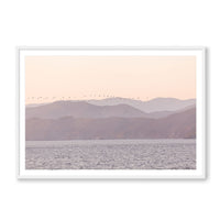 Carly Tabak Print Large / White / MATTED Sunset Flight