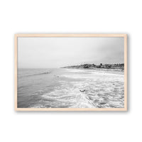 Carly Tabak Print MEDIUM / Natural / FULL BLEED Surfs Up San Diego