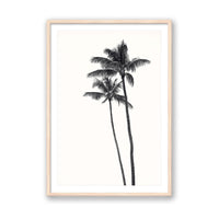 Carly Tabak Print MEDIUM / Natural / MATTED Palm Palms