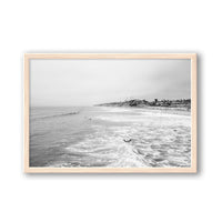 Carly Tabak Print SMALL / Natural / FULL BLEED Surfs Up San Diego