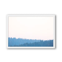 Carly Tabak Print SMALL / White / FULL BLEED Mendocino Redwoods Sunset